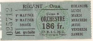 Oran tickets divers 034